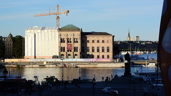 galerija, muzejs, Zviedrija, Stockholm, vēsturisko, vēsturiskā centra, Vecrīgā