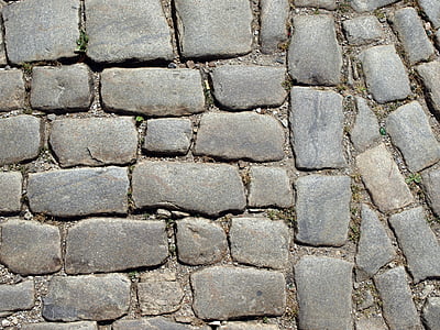 kaldırım taşları, zemin, yol, cobblestones, arka plan, desen, yapısı