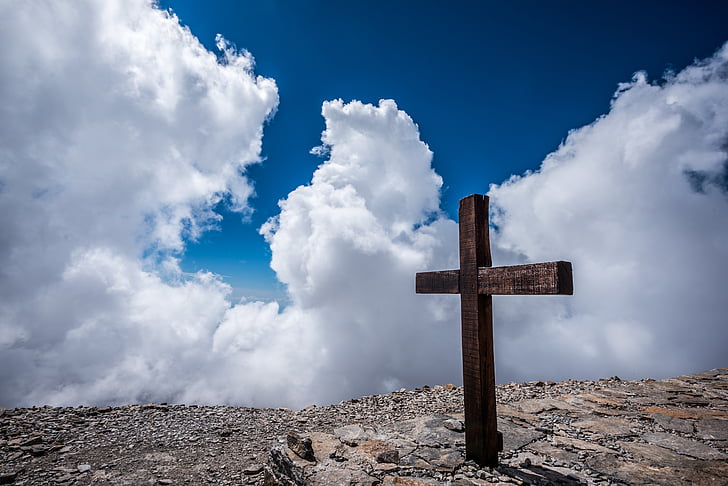 Thiên Chúa giáo, đám mây, Cross, hoạt động ngoài trời, đá, tôn giáo, tâm linh
