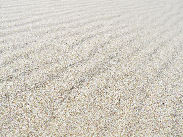 Sand, Beach, valkoinen, hiekkaranta, hiekanjyviä, rakenne, Luonto