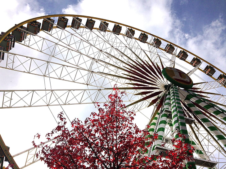 Bad hersfeld, lullusfest, Ferris wheel, Bellevue, năm nay thị trường, Lễ hội dân gian, Fairground
