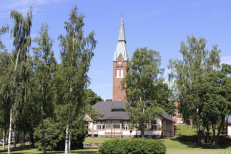 Kirche, Forssa, Pfarrhaus