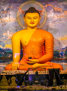 Buda, estátua, religião, Ásia, Budismo, Templo de, cultura