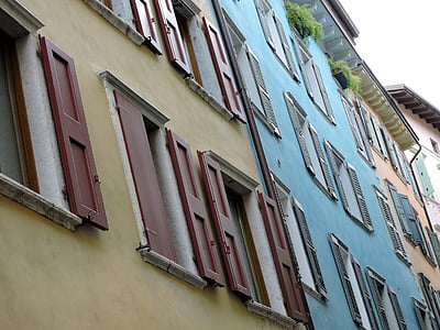 ventana, fachada, Palazzo