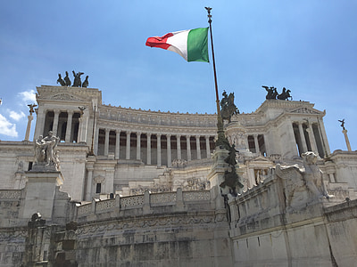 Roma, Rom, Italien, Wahrzeichen, Piazza, Panorama, Italienisch