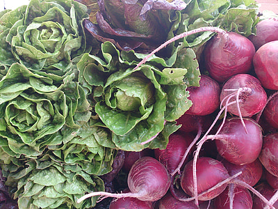 grøntsager, marked, frisk, sund, økologisk, mad, naturlige