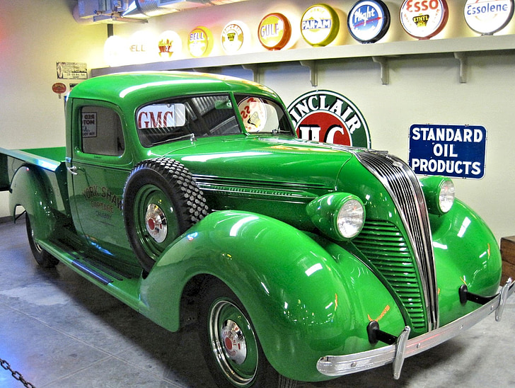 restaurierte Pick-up LKW, Antik, kanadisches museum, Auto, Retro-Stil, Old-fashioned, alt