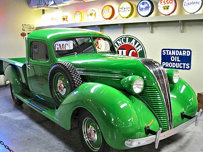 restaurée de Pick-up, antique, Musée canadien de la, voiture, style rétro, ancienne, vieux