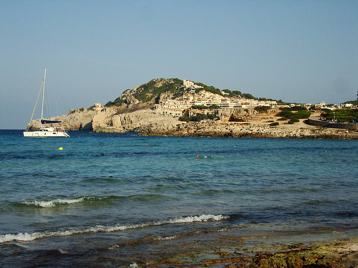 Mallorca, Holiday, stranden, havet, Sand, Sky, Spanien
