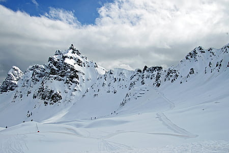 ステップ padon, ドロミテ, sci, ドロミテのスーパー スキー, ヴェネト州, ベッルーノ, イタリア