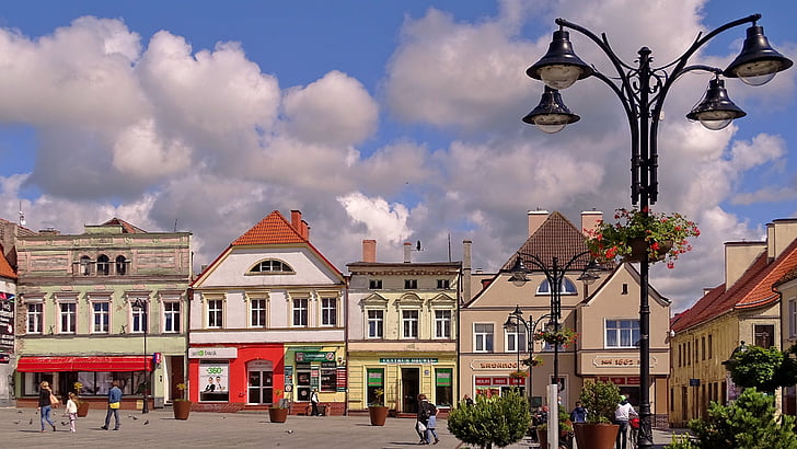 Polska, Darlowo, Darłowo, Marketplace