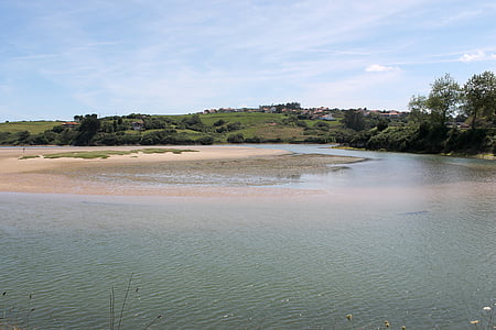 Santander, RIA, Râul, mare, peisaj, Lacul