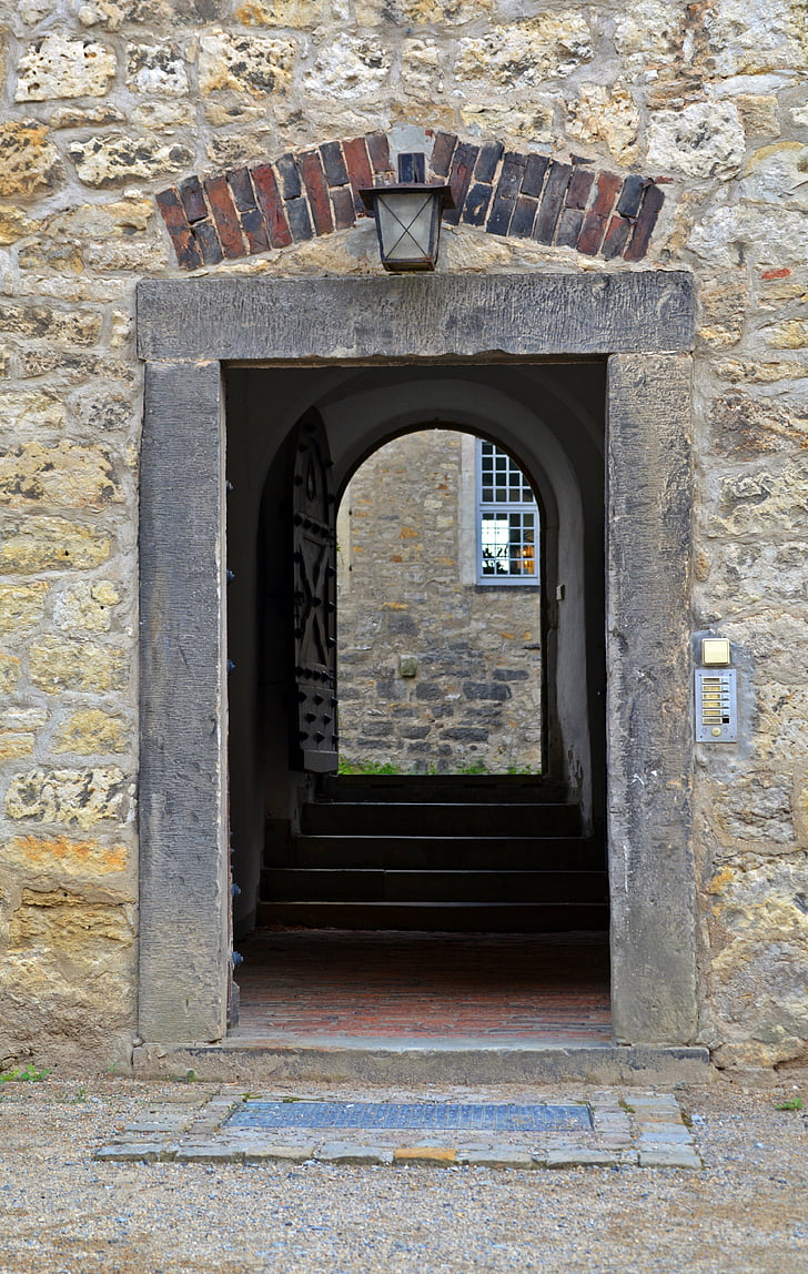 uks, sisend, Gate, vana ukse, maja trepikoja, vana, sisendvahemik