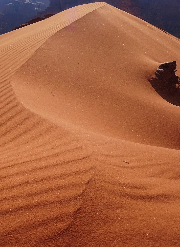pijesak, pustinja, Dina, Jordan