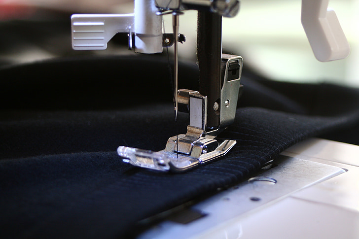 sewing, precision, fabric, thread, needle, stitch, needlework