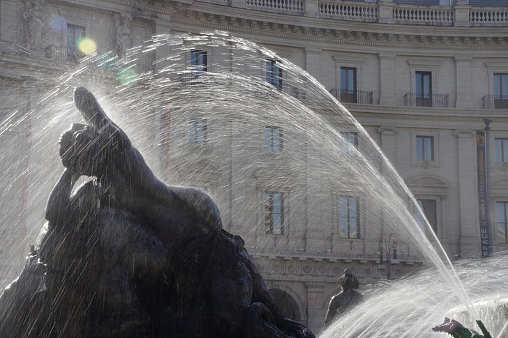 rome, italy, fountain