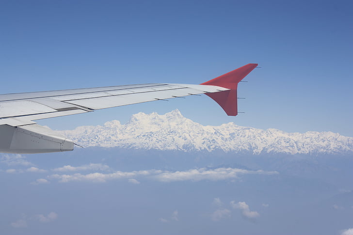 Himalaya, Aerial, montagnes, monde de la montagne, énorme, paysage de montagne, panorama de montagnes