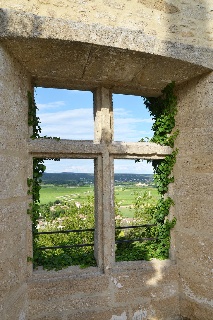 Francija, okno, Južna, stari vasi