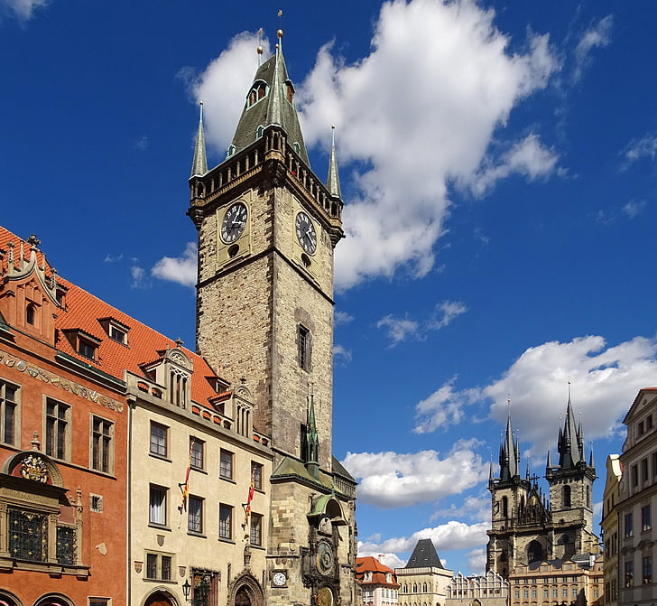 Чешка република, Прага, Молдова, архитектура, Замъкът Прага, Praha, исторически