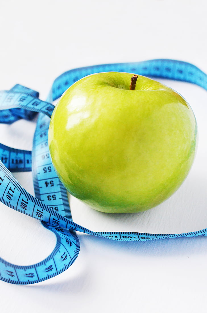 яблуко, окружність, дієта, міра, вимірювання, норм, розмір