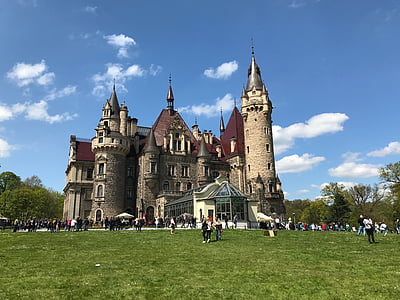 hrad, Šourek, Polsko, Památník, budova, cestovní ruch, věže