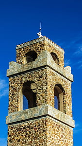 Küpros, mosfiloti, kirik, kellatorn, arhitektuur, kuulus koht, Tower