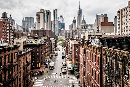 ABD, Manhattan, New york, New york city, Çin Mahallesi, Metropolis, manzarası