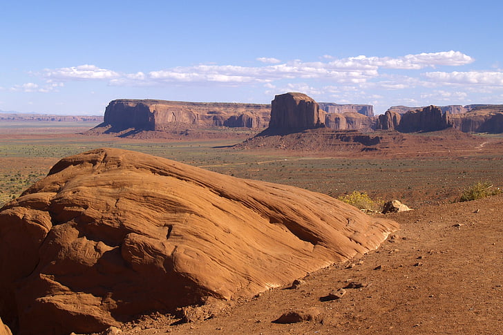 Graceful, Valle del monumento, Utah, Stati Uniti d'America, erosione, caldo, secco