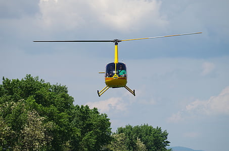 helikopter, letenje, plovec, ki plujejo pod, prevoz, zrak voziti, zraka