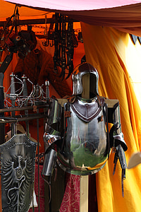 middle ages, knight, swords, fight, ritterruestung, helm, harnisch