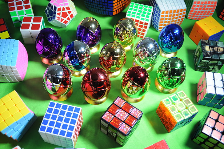 rubik, puzzle, games, cube