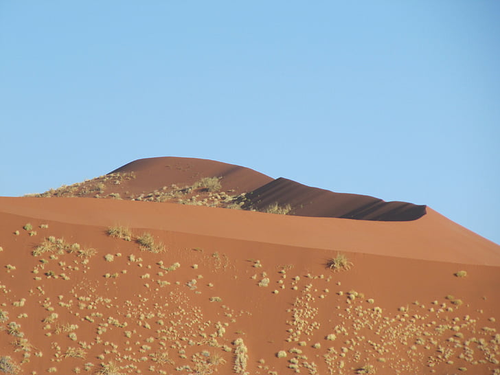 Duin, woestijn, zand, hemel, landschap, Namib