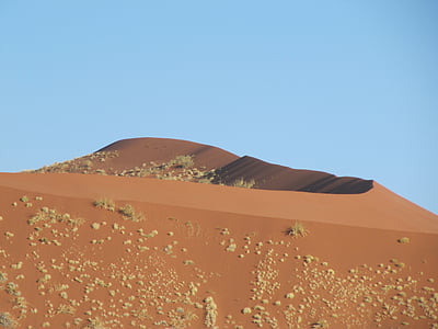 kāpu, tuksnesis, smilts, debesis, ainava, Namib