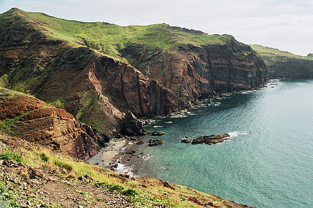 Мадейра, Източното крайбрежие, пейзаж, океан, диви