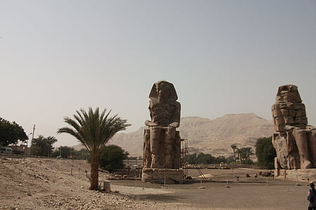 이집트, 룩 소 르, 유명한, 오래 된, 파라오, 파라오, 유명한 장소