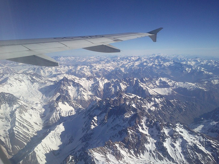 aeromobili, montagna, Ande, Cordillera, aereo, neve, Zenith