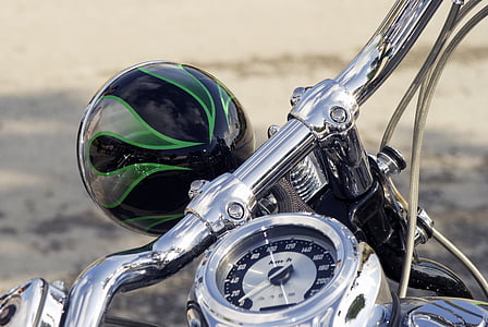 motorcycle, chopper, motorbike, harley davidson, headlamp, headlight, lamp