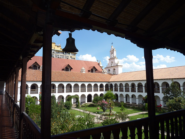 Franciscana, Convento, Cochabamba, Bolívia, América do Sul, Mosteiro