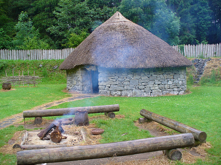 hut, stone age, home, antique