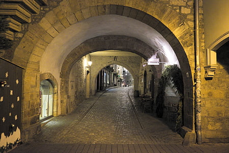 alagút, cél, Erfurt, Chandler bridge, Arch, beltéri, építészet