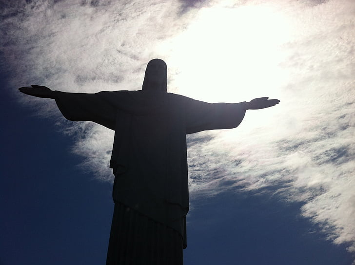 Corcovado, Cristo redentor, Brasilien, Cristo, Redentor, Rio, forløser