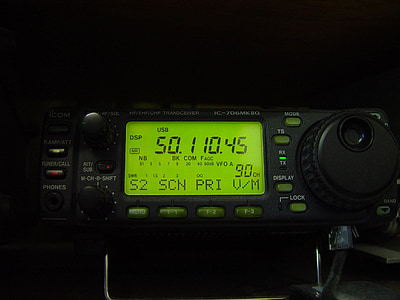 Đài phát thanh, transciever, UHF, VHF, HF, 706mk8g, IC