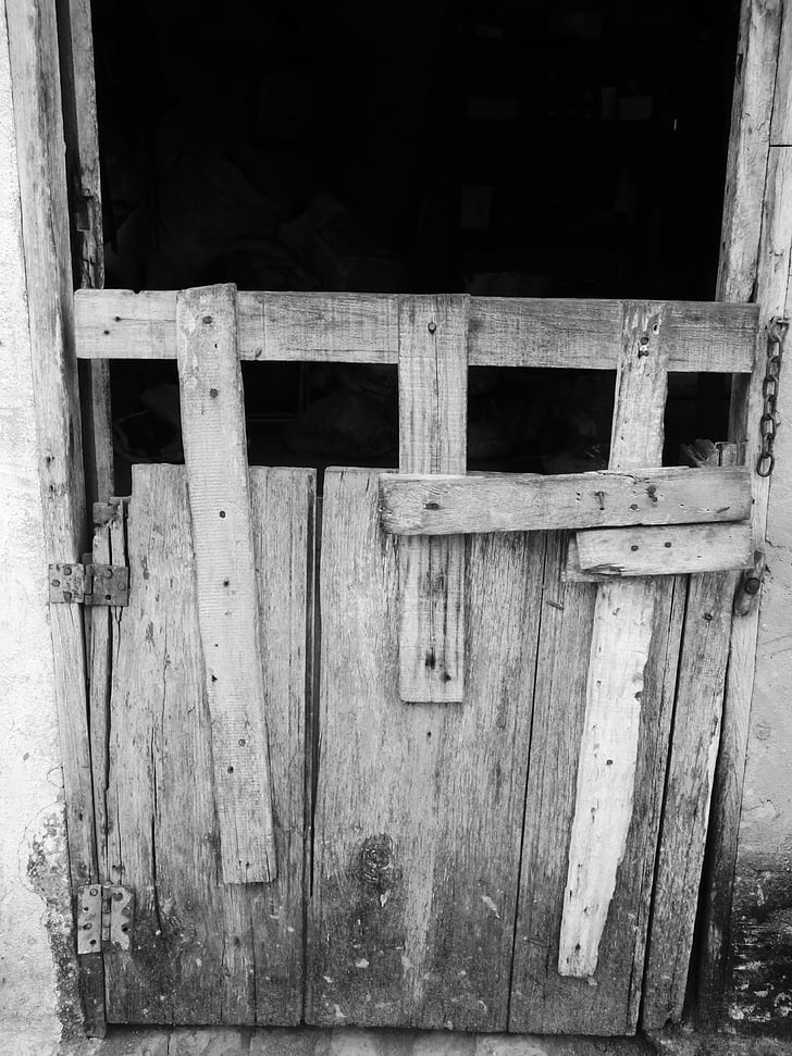 πόρτα, κλειδαριά, διακόπτεται η λειτουργία του, candiado, υπηρεσία θυρωρείου, πύλη, παλιά