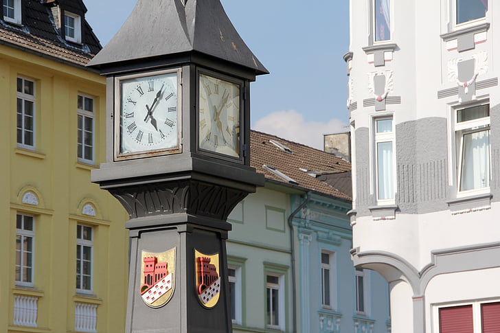pulkstenis, iestāde, plānais Matilde, tirgus laukums, Analogais, rādītājs, Dortmunde