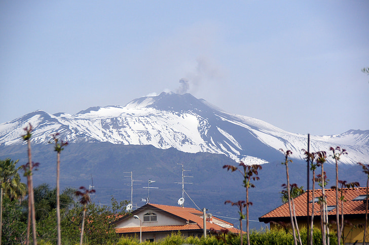 Etna, Sycylia, szczyt