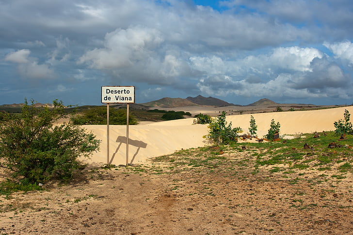 deserto de peruviana, desierto, arena, vista de la Boa, cabo verde, Isla de cabo verde, solo