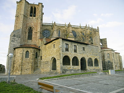 castle, castro urdiales, monument