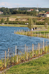 Emscher način, Feniks jezero, zelene površine