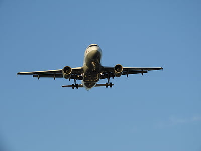 approach, landing, aircraft, sky, air traffic, on approach, fly
