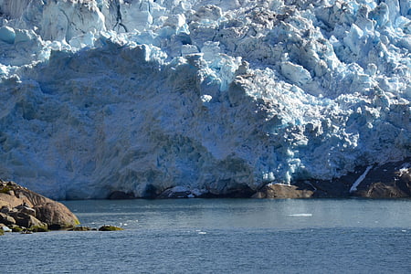 glaciär, Prins christian ljud, Grönland
